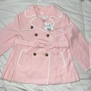 Janie and jack baby girl peacoat